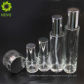 20 ML 30 ML 100 ML 120 ML Shiny aluminium sprayer leere creme grundierung airless pumpe glasflasche für kosmetische set